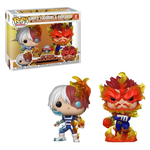 POP! Animation - My Hero Academia: Shoto Todoroki & Endeavor 2-Pack
