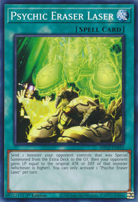 MP22-EN052 Psychic Eraser Laser