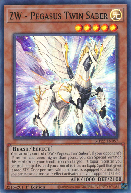 MP22-EN057 ZW - Pegasus Twin Saber