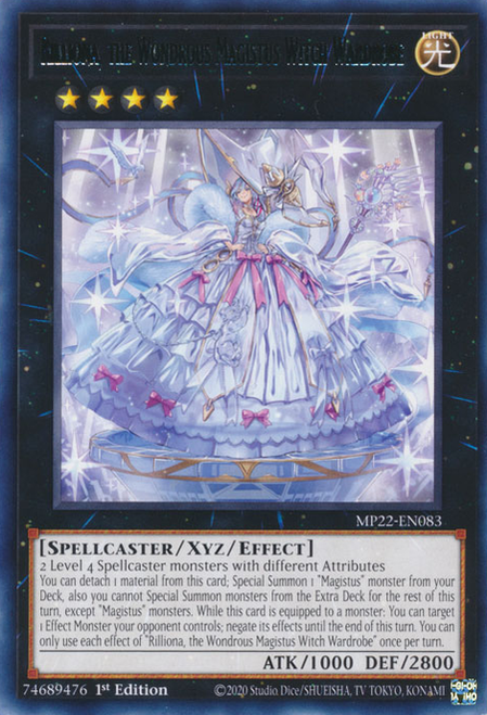 MP22-EN083 Rilliona, the Wondrous Magistus Witch Wardrobe