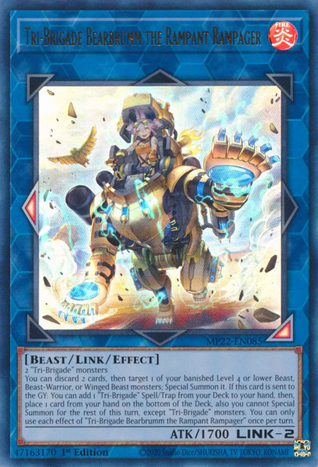 MP22-EN085 Tri-Brigade Bearbrumm the Rampant Rampager