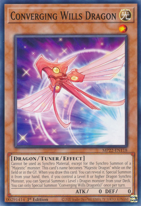 MP22-EN118 Converging Wills Dragon