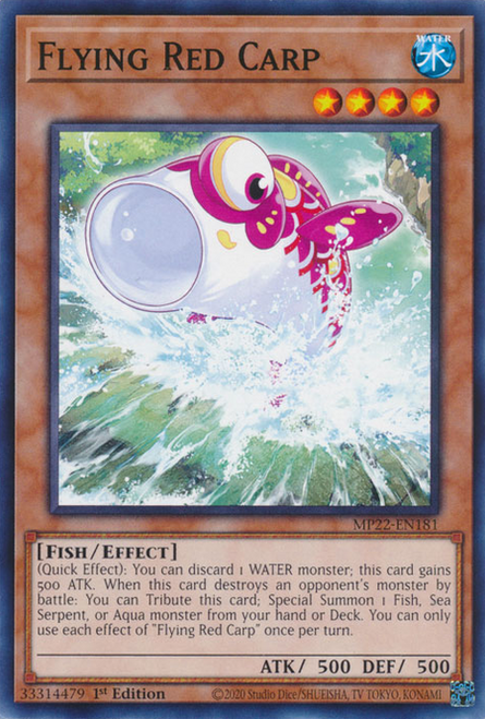 MP22-EN181 Flying Red Carp