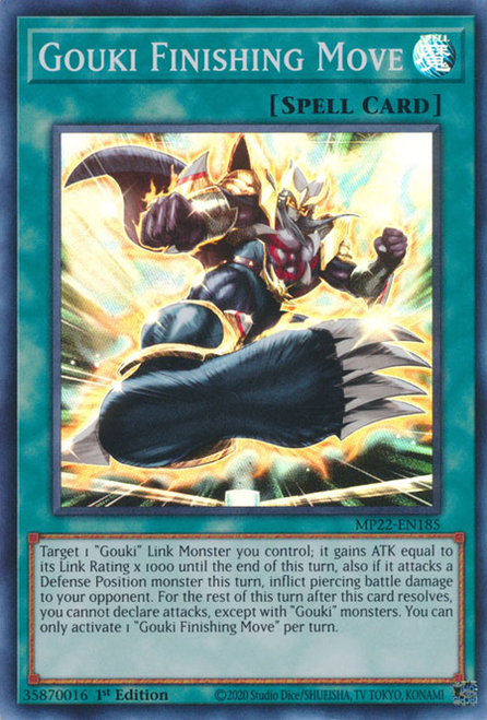 MP22-EN185 Gouki Finishing Move