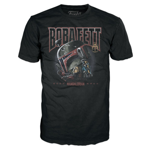 POP! & Tee: Star Wars: The Mandalorian - Boba Fett T-Shirt
