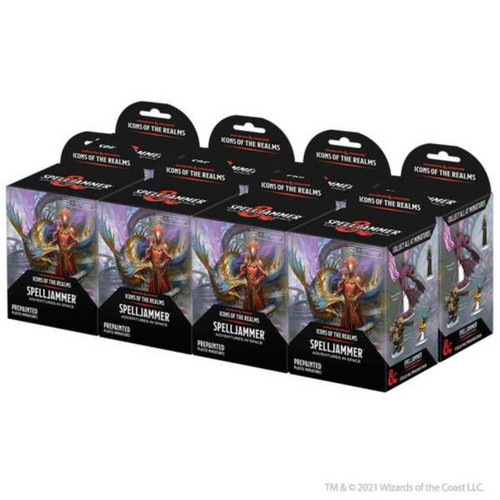 Dungeons & Dragons Icons of the Realms: Spelljammer Adventures in Space Booster Brick (8 Boosters)