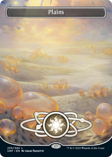 Plains #235 (Borderless foil)