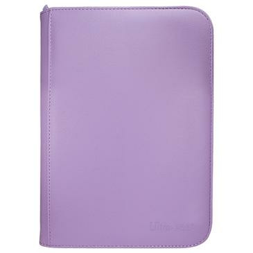 Vivid 4-Pocket Zippered PRO-Binder - Purple
