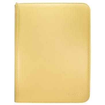 Vivid 9-Pocket Zippered PRO-Binder - Yellow