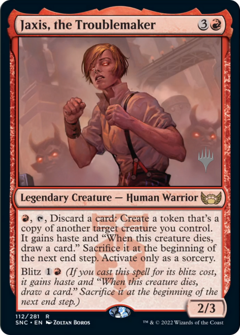 Jaxis, the Troublemaker (Promo Pack non-foil)