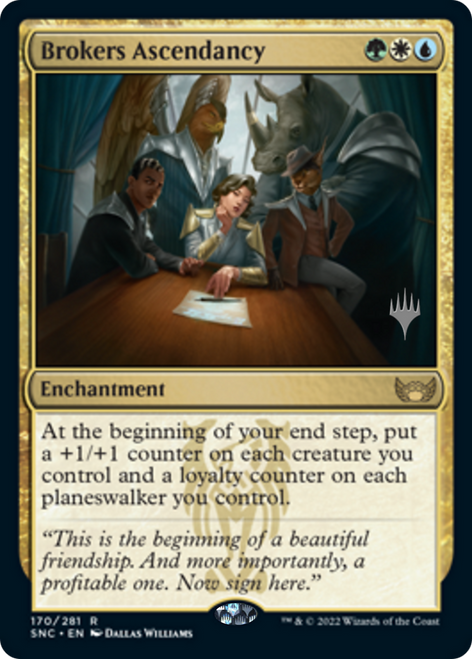 Brokers Ascendancy (Promo Pack non-foil) | Streets of New Capenna