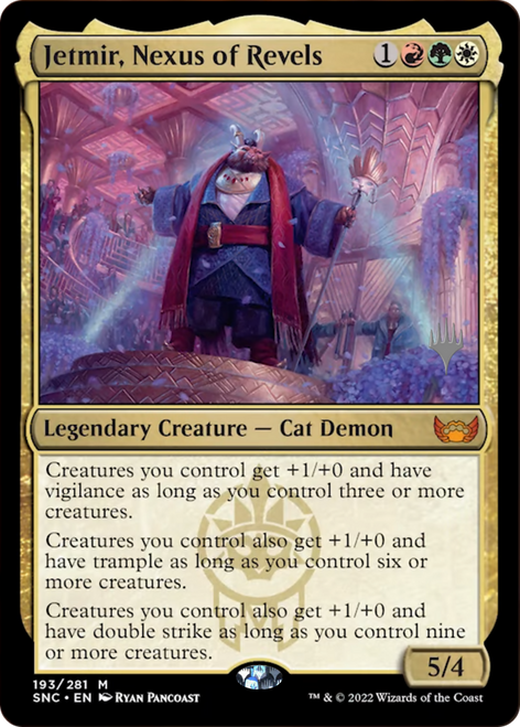 Jetmir, Nexus of Revels (Promo Pack non-foil)