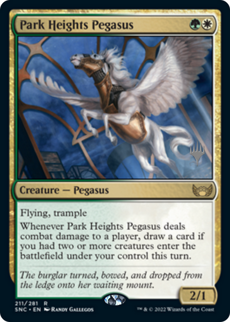 Park Heights Pegasus (Promo Pack non-foil) | Streets of New Capenna