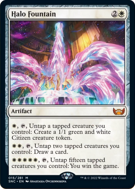 Halo Fountain (Promo Pack foil) | Streets of New Capenna