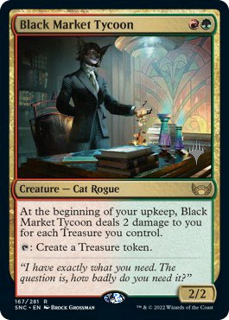Black Market Tycoon (Promo Pack foil) | Streets of New Capenna