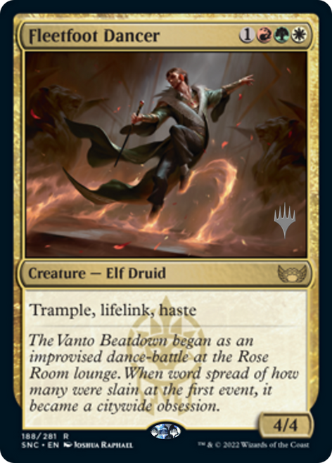 Fleetfoot Dancer (Promo Pack foil)