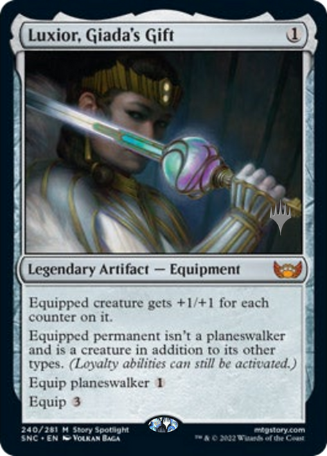 Luxior, Giada's Gift (Promo Pack foil)