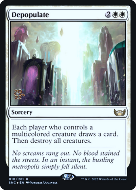 Depopulate (Prerelease foil)