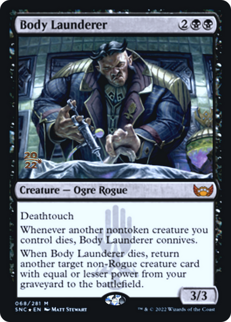 Body Launderer (Prerelease foil)
