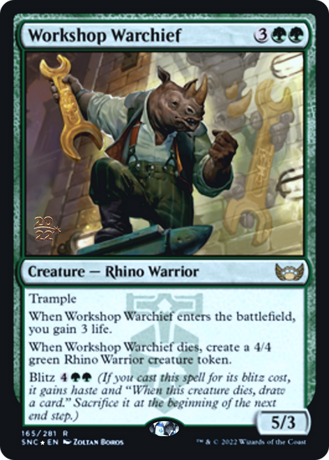 Workshop Warchief (Prerelease foil)