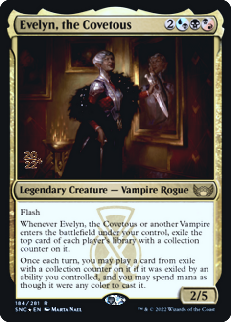 Evelyn, the Covetous (Prerelease foil)
