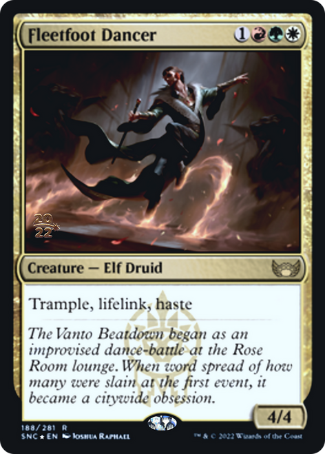 Fleetfoot Dancer (Prerelease foil)