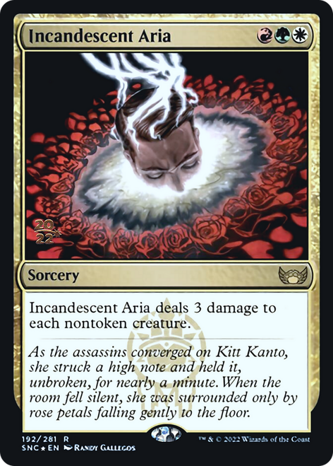 Incandescent Aria (Prerelease foil)