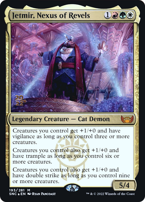 Jetmir, Nexus of Revels (Prerelease foil)