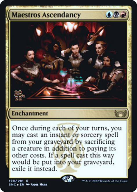 Maestros Ascendancy (Prerelease foil) | Streets of New Capenna