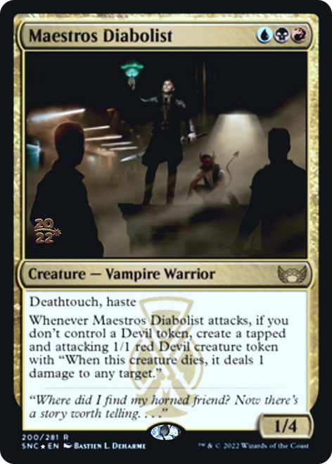 Maestros Diabolist (Prerelease foil)