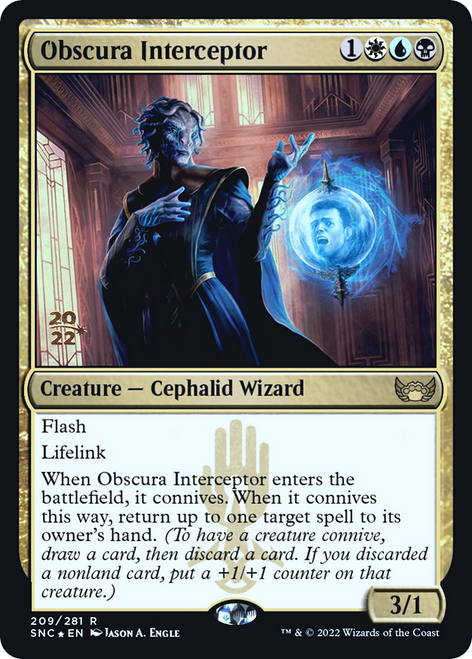 Obscura Interceptor (Prerelease foil)