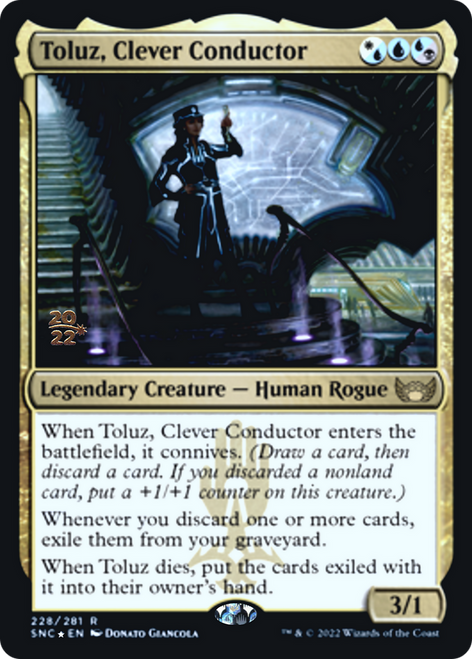 Toluz, Clever Conductor (Prerelease foil)