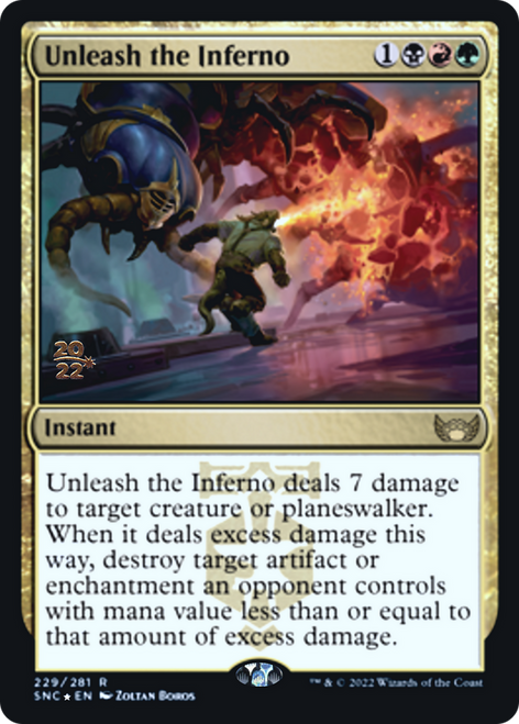 Unleash the Inferno (Prerelease foil)