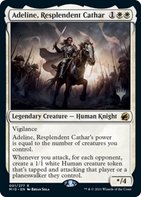 Adeline, Resplendent Cathar (Promo Pack non-foil)