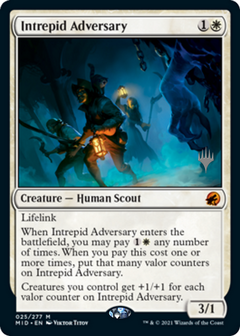 Intrepid Adversary (Promo Pack non-foil) | Innistrad: Midnight Hunt