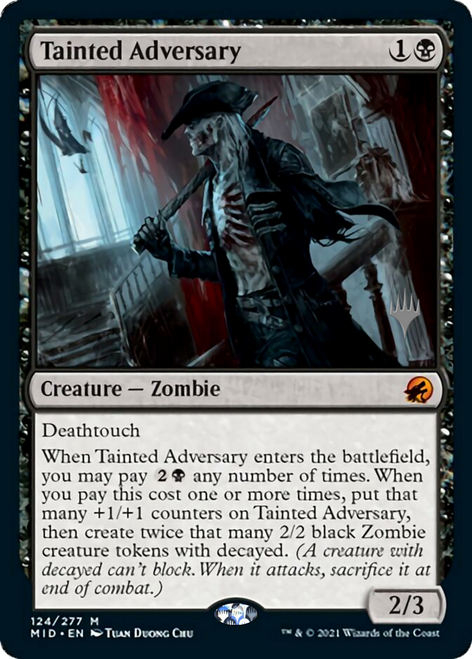Tainted Adversary (Promo Pack non-foil) | Innistrad: Midnight Hunt