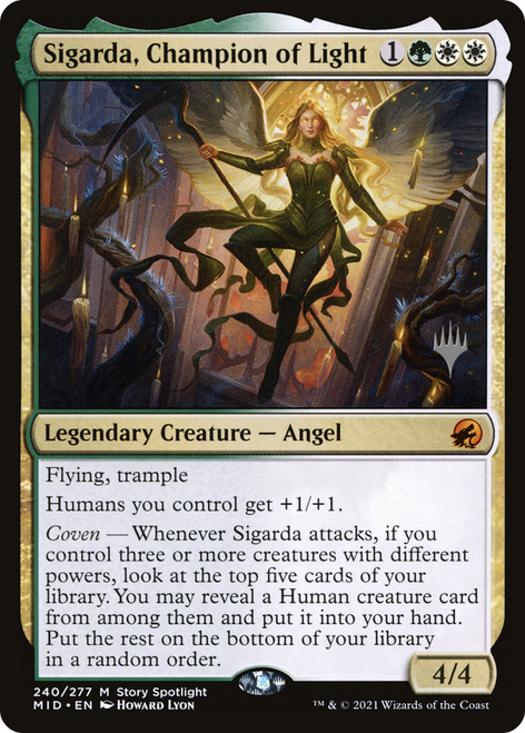 Sigarda, Champion of Light (Promo Pack non-foil)