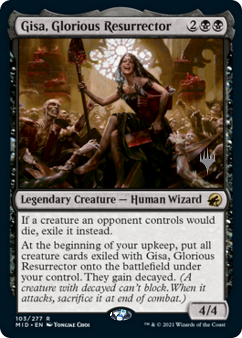 Gisa, Glorious Resurrector (Promo Pack foil)
