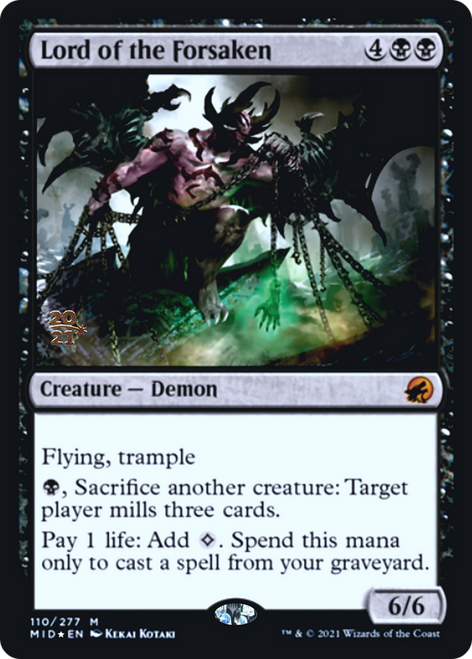 Lord of the Forsaken (Prerelease foil)