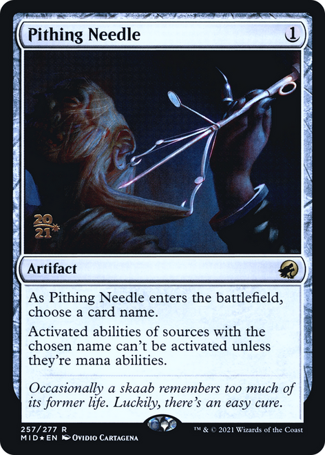 Pithing Needle (Prerelease foil)