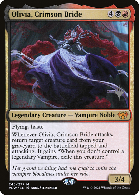 Olivia, Crimson Bride (Promo Pack foil) | Innistrad: Crimson Vow