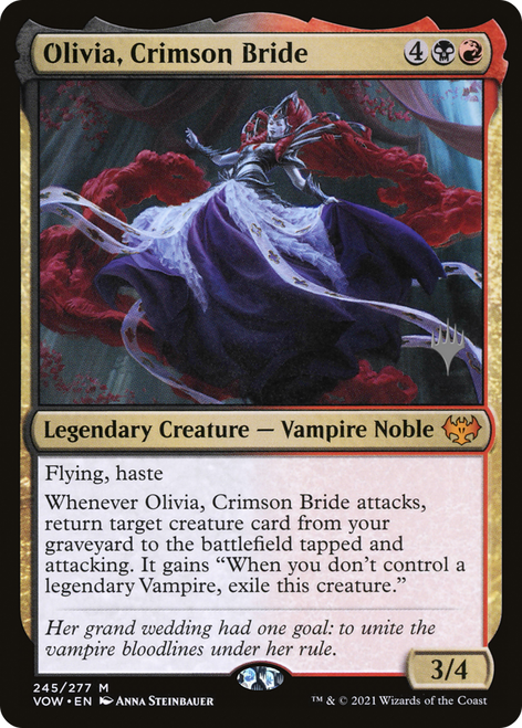 Olivia, Crimson Bride (Promo Pack foil)