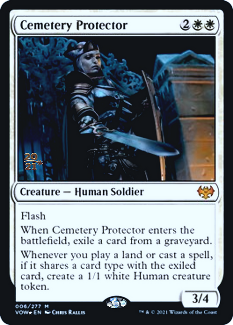 Cemetery Protector (Prerelease foil)