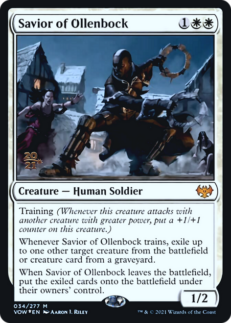 Savior of Ollenbock (Prerelease foil)