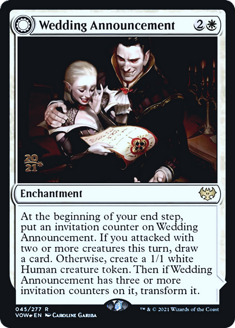 Wedding Announcement // Wedding Festivity (Prerelease foil)