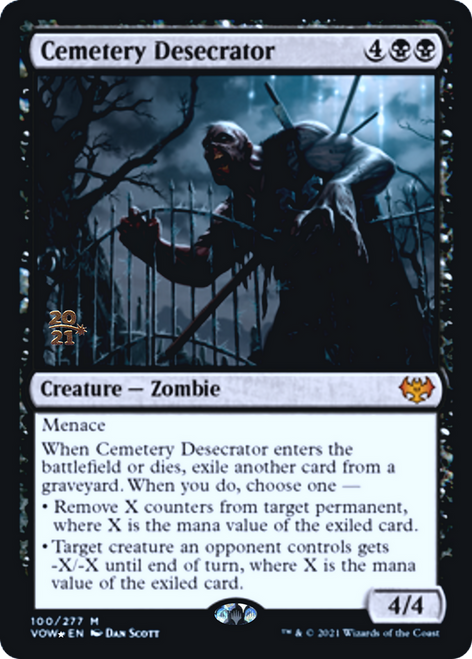 Cemetery Desecrator (Prerelease foil)