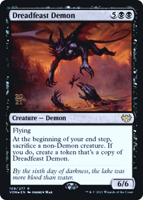 Dreadfeast Demon (Prerelease foil)