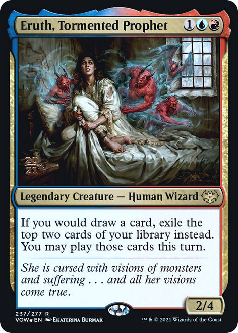 Eruth, Tormented Prophet (Prerelease foil) | Innistrad: Crimson Vow