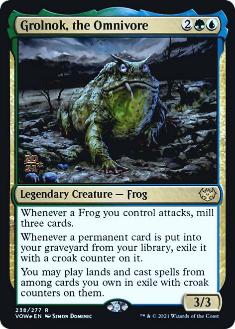 Grolnok, the Omnivore (Prerelease foil)