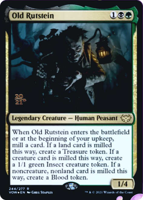 Old Rutstein (Prerelease foil) | Innistrad: Crimson Vow